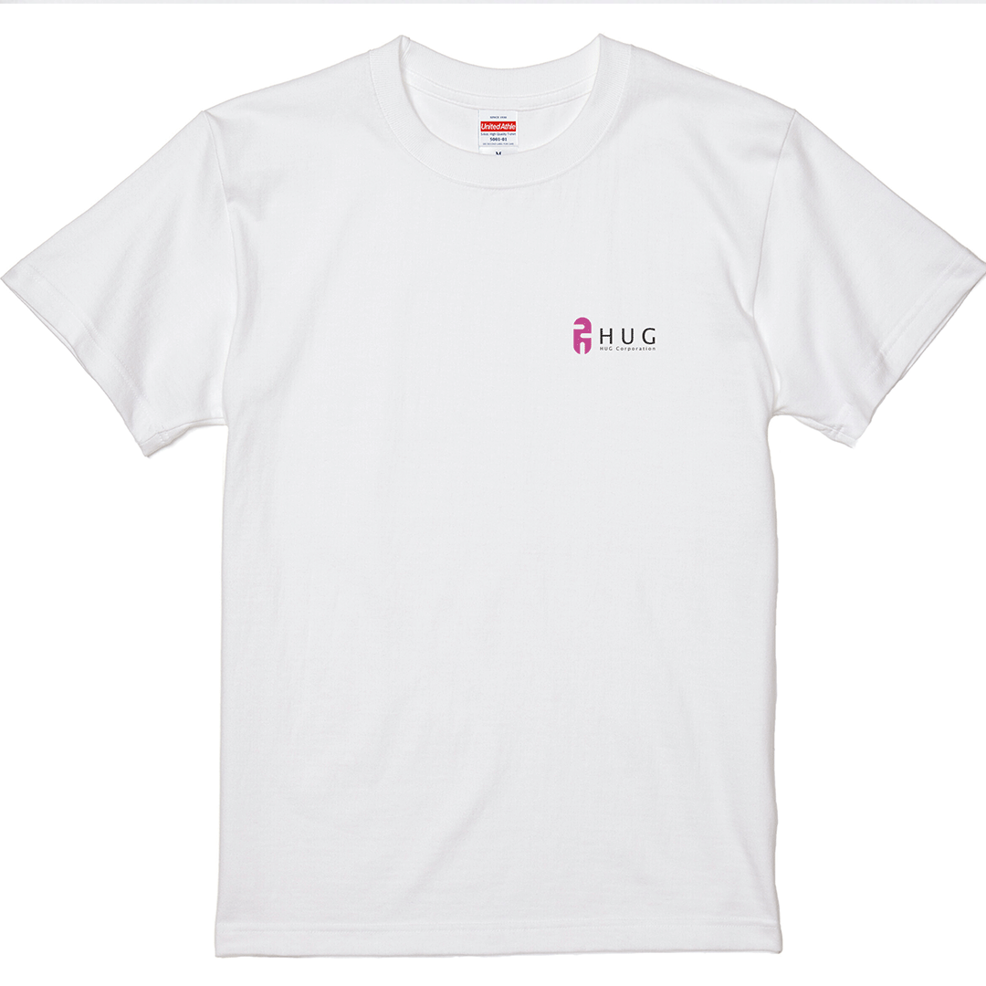 株式会社HUG5周年Tシャツ表